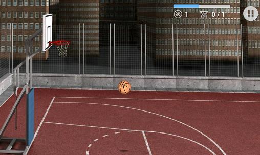Gameplay of the Basketball hit for Android phone or tablet.