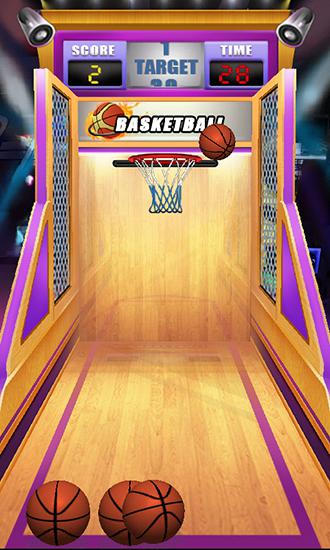 Gameplay of the Basketball: Shoot game for Android phone or tablet.