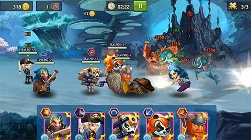 Battle arena: Heroes adventure. Online RPG - Android game screenshots.