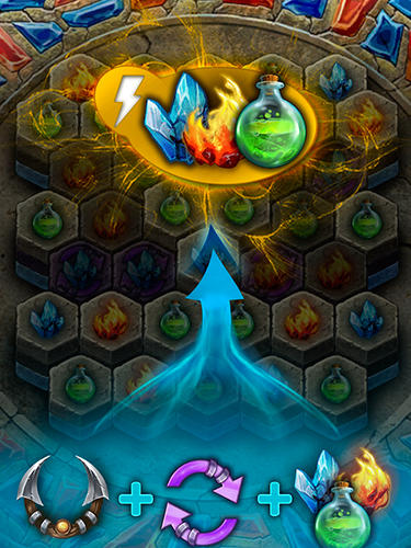 Battle magic: Online mage duels - Android game screenshots.
