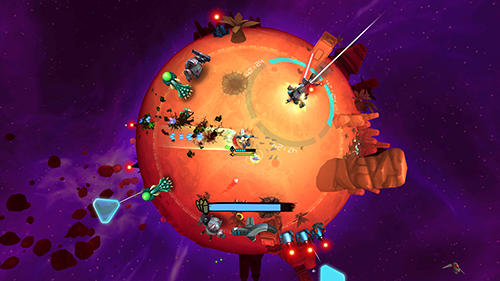 Battle planet - Android game screenshots.