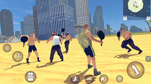Battle royale simulator PvE - Android game screenshots.