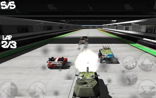 Gameplay of the Battle cars: Action racing 4x4 for Android phone or tablet.