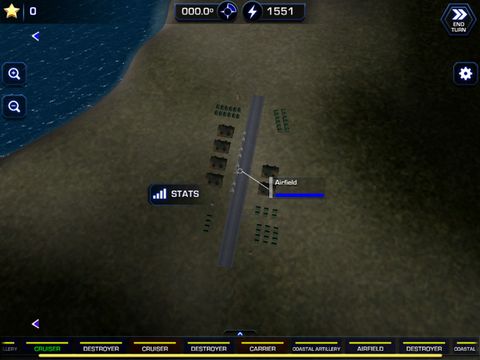 Gameplay of the Battle fleet 2 for Android phone or tablet.