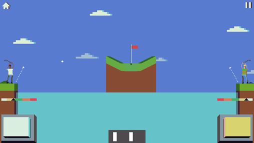 Gameplay of the Battle golf for Android phone or tablet.