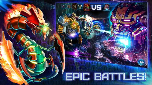 Gameplay of the Battle hackers for Android phone or tablet.