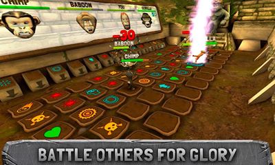 Gameplay of the Battle Monkeys for Android phone or tablet.