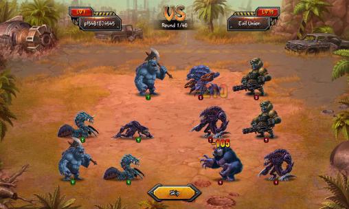 Gameplay of the Battle of plague for Android phone or tablet.