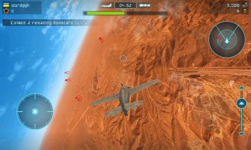 Gameplay of the Battle of warplanes for Android phone or tablet.