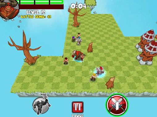 Gameplay of the Battle recruits full for Android phone or tablet.