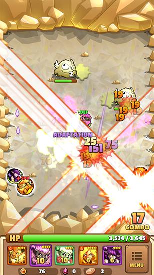 Gameplay of the Battle spheres for Android phone or tablet.