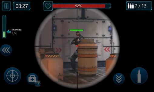 Gameplay of the Battlefield interstellar for Android phone or tablet.