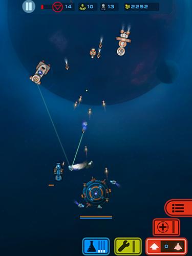 Gameplay of the Battlestation: First contact for Android phone or tablet.