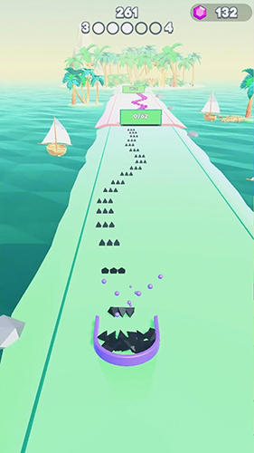 Beach clean - Android game screenshots.