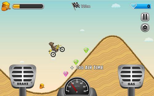 Gameplay of the Bear race for Android phone or tablet.