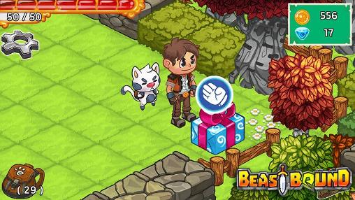Gameplay of the Beast bound for Android phone or tablet.