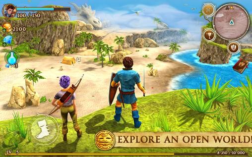 Gameplay of the Beast quest for Android phone or tablet.
