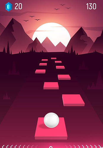 Beat hopper: Bounce ball to the rhythm - Android game screenshots.