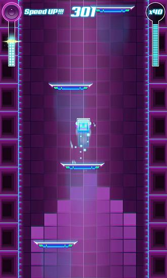 Gameplay of the Beat jumper for Android phone or tablet.