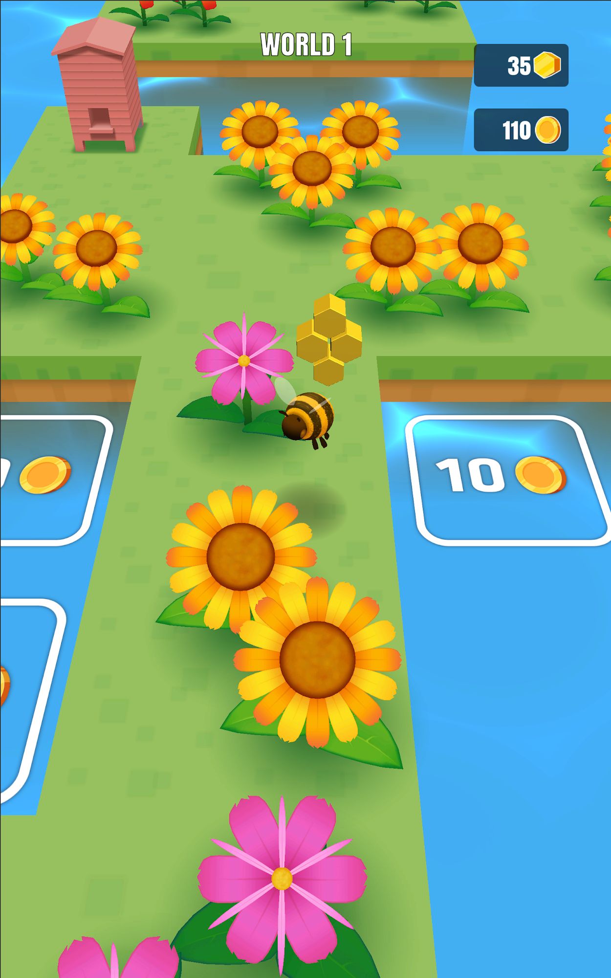 Bee Land - Relaxing Simulator - Android game screenshots.