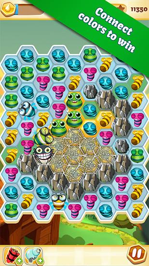 Gameplay of the Bee brilliant! for Android phone or tablet.