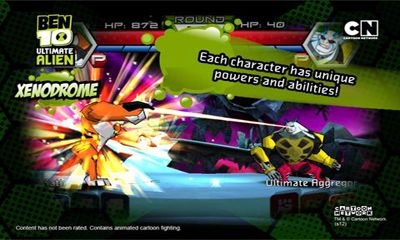 Gameplay of the Ben 10 Xenodrome for Android phone or tablet.