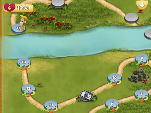Gameplay of the Benji bananas adventures for Android phone or tablet.