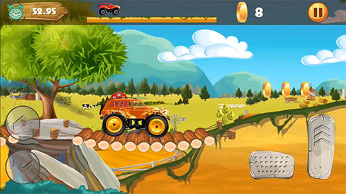 Best monster truck climb up - Android game screenshots.