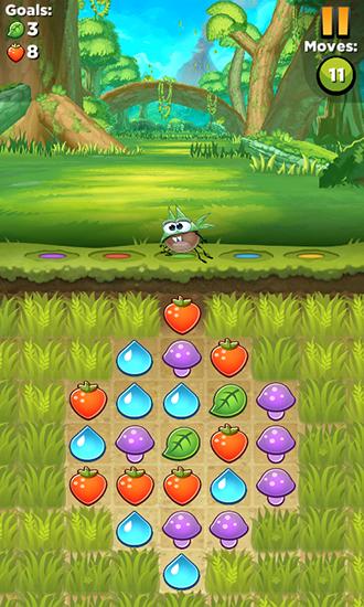 Gameplay of the Best fiends for Android phone or tablet.