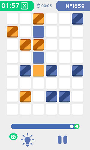 Bicolor puzzle - Android game screenshots.