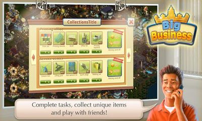 Gameplay of the Big Business for Android phone or tablet.
