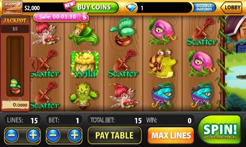 Gameplay of the Big win casino: Slots for Android phone or tablet.