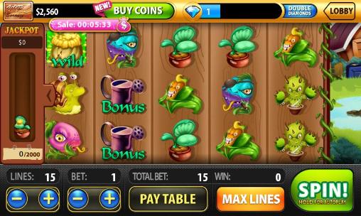 Gameplay of the Big win casino: Slots. Xmas for Android phone or tablet.