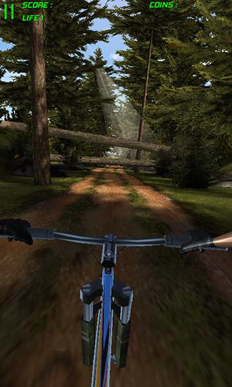 Gameplay of the Bike dash for Android phone or tablet.