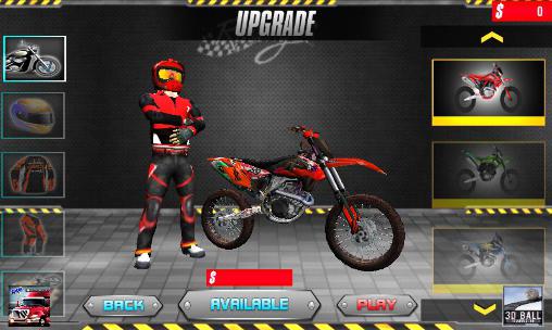 Gameplay of the Bike racing for Android phone or tablet.