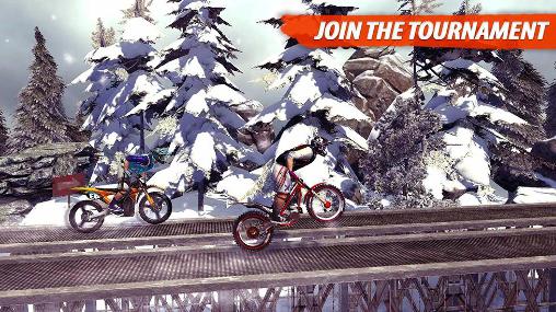 Gameplay of the Bike racing 2: Multiplayer for Android phone or tablet.