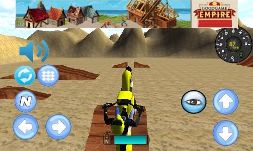 Gameplay of the Bike racing: Motocross 3D for Android phone or tablet.