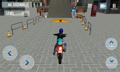 Gameplay of the Bike racing: Stunts 3D for Android phone or tablet.