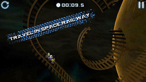 Gameplay of the Bike to Earth 2.0 for Android phone or tablet.