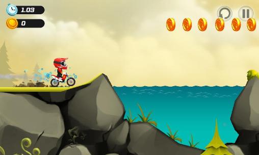 Gameplay of the Bike up! for Android phone or tablet.