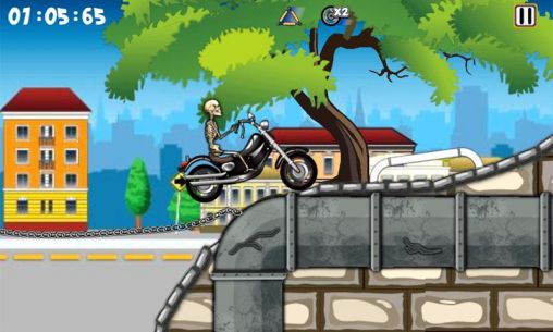 Gameplay of the Bike xtreme for Android phone or tablet.