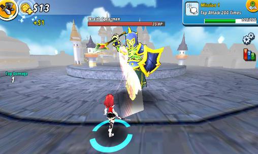 Gameplay of the Billion hunter: Clash war game for Android phone or tablet.