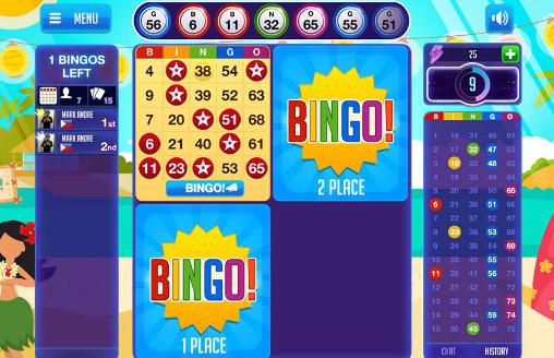 Gameplay of the Bingo superstars for Android phone or tablet.