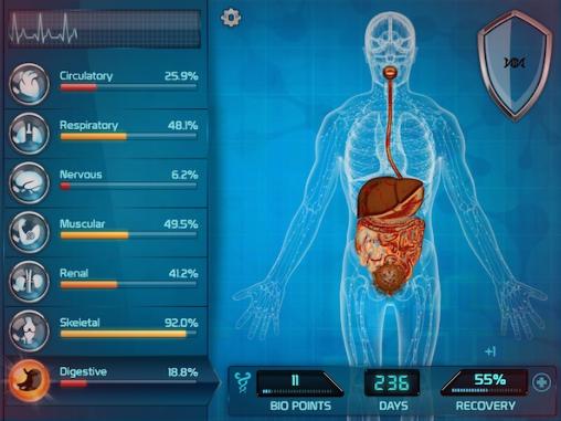 Gameplay of the Bio inc.: Biomedical plague for Android phone or tablet.