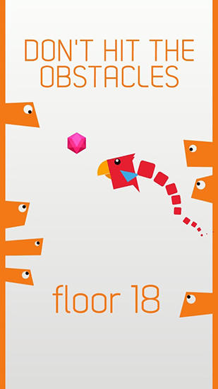 Gameplay of the Bird climb for Android phone or tablet.