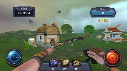 Gameplay of the Bird hunter for Android phone or tablet.
