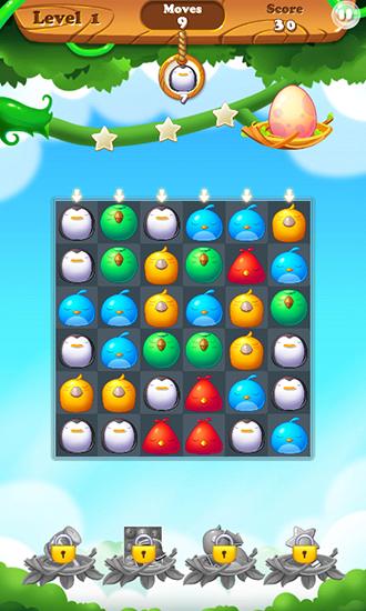 Gameplay of the Bird paradise for Android phone or tablet.