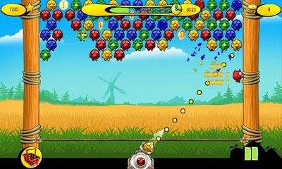 Gameplay of the Birds on a Wire for Android phone or tablet.