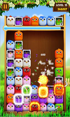 Gameplay of the Birzzle for Android phone or tablet.