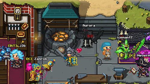Bit heroes - Android game screenshots.